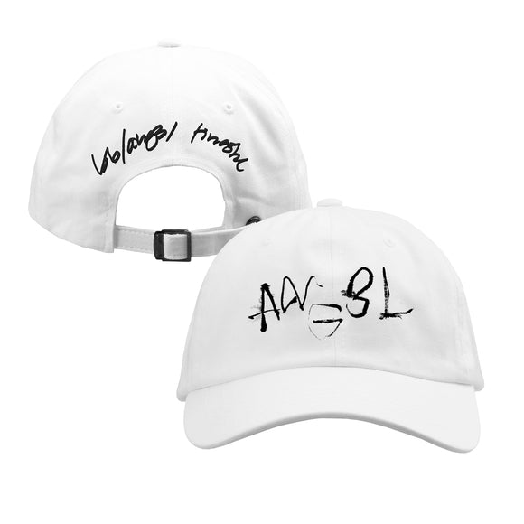 BB/ANG3L White Dad Hat