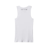 Match My Freak™  Photo White Rib Tank Top