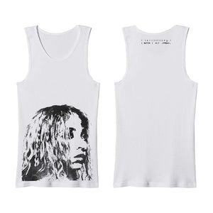 Match My Freak™  Photo White Rib Tank Top